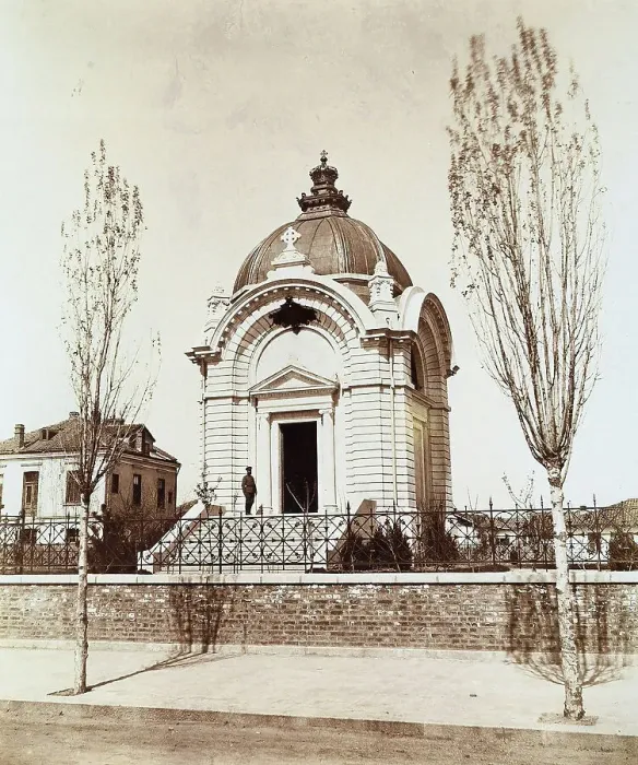 Stampa con cornice : Sofia. Il Mausoleo di Alessandro I a Sofia