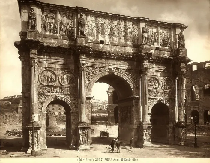 Stampa con cornice : Arco di Costantino a Roma