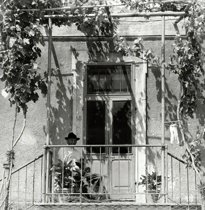 Gerahmter Druck : Terrassenlandschaft in Florenz