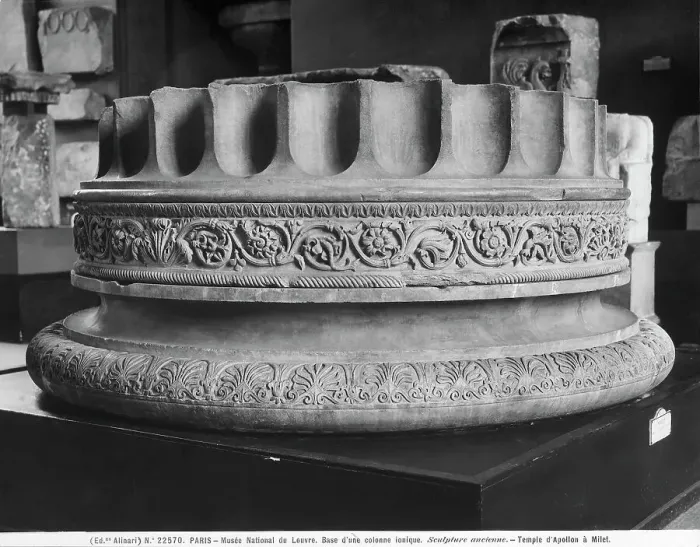 Stampa con cornice : Parigi, Museo del Louvre