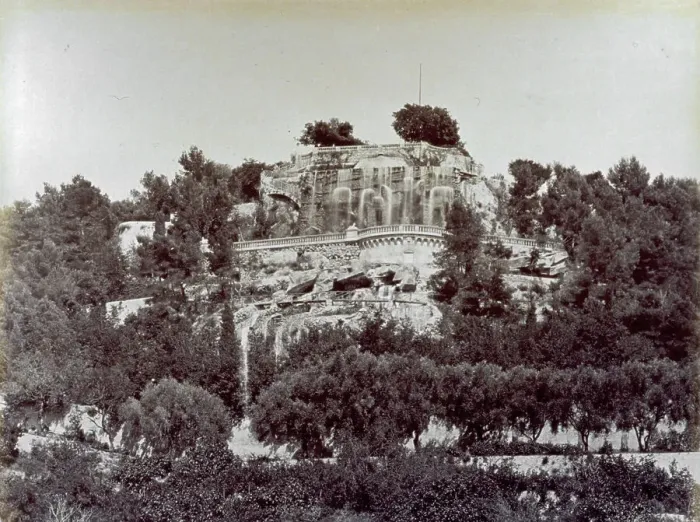 Impression encadrée : Cascade du Château de Nice