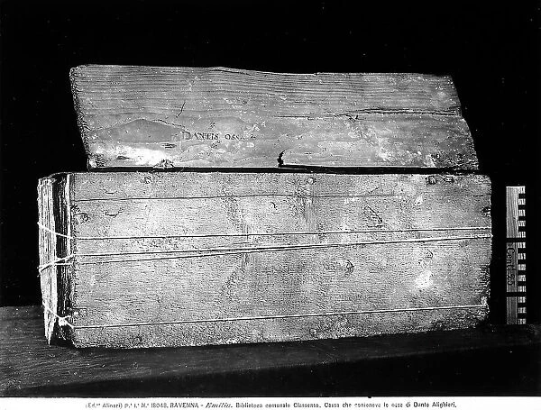 Chest that contained the bones of Dante Alighieri Our beautiful