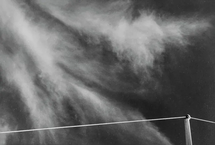 Stampa con cornice : Nuvole sull' Adriatico