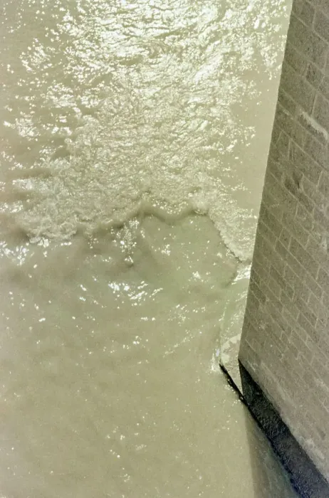 Impression encadrée : L'écoulement de l'eau