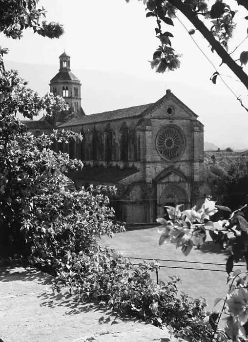 Gerahmter Druck : Fossanova, Abtei