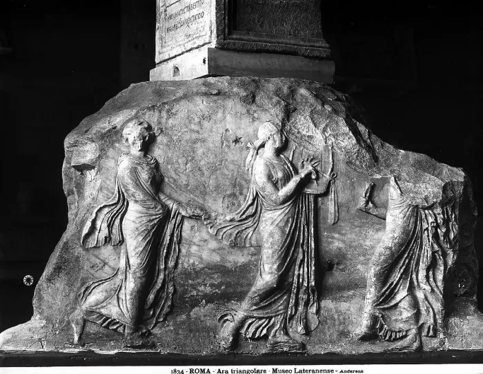 Stampa con cornice : Museo Lateranense