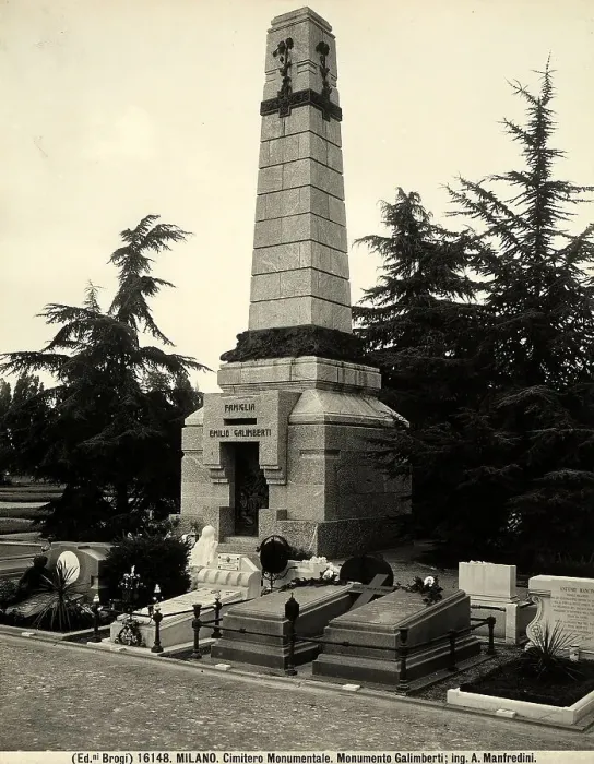 Stampa con cornice : Cimitero Monumentale