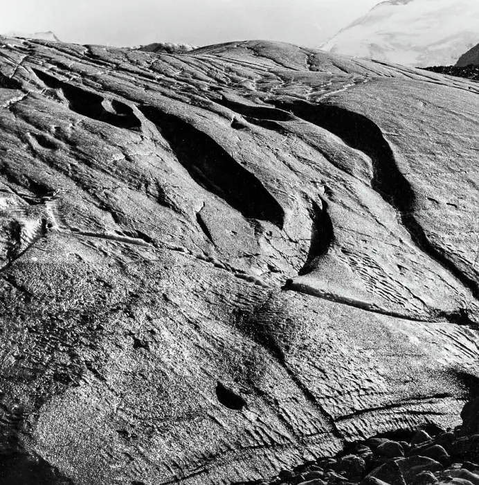 Stampa con cornice : Ghiacciaio