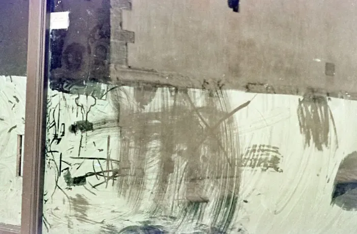 Stampa con cornice : Vetro di finestra