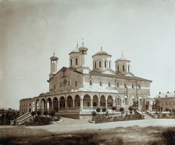 Stampa con cornice : Sofia. La cattedrale greca di Sofia