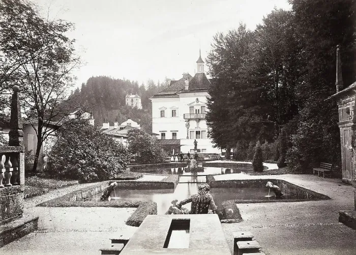 Gerahmter Druck : Bild von Wien, Hellbrunn