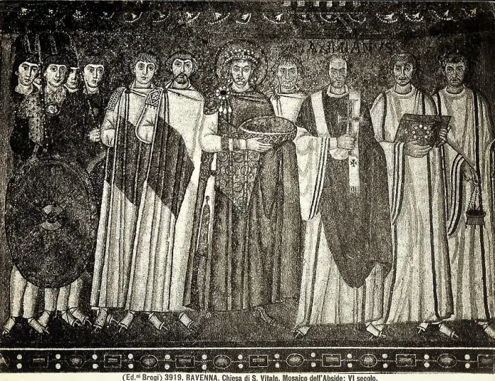 Gerahmter Druck : Basilika von San Vitale
