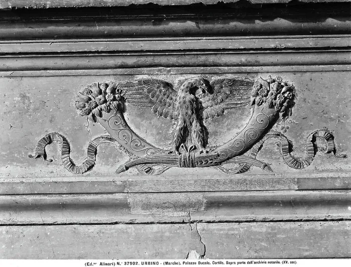 Impresión enmarcada : Corte del Palacio Ducal Impresión enmarcada : Corte del Palacio Ducal