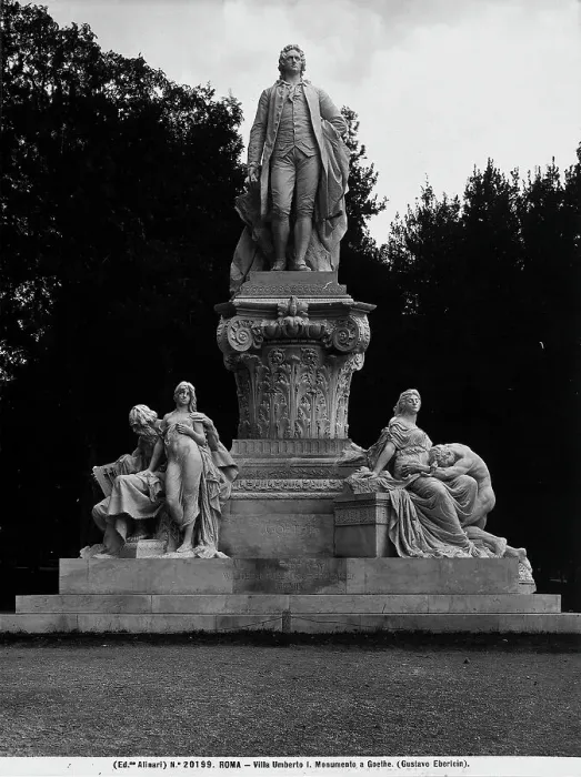 Stampa con cornice : Villa Borghese, parco Stampa con cornice : Villa Borghese, parco