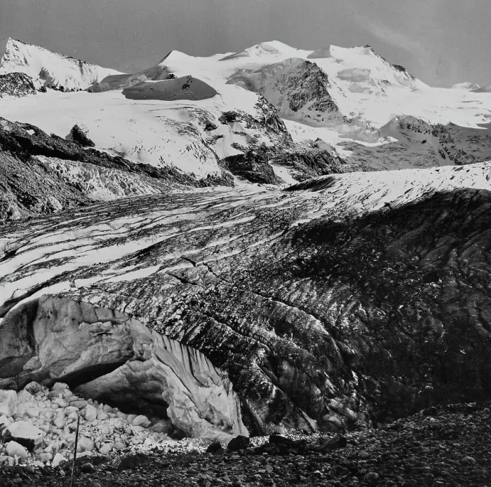 Stampa con cornice : Ghiacciaio