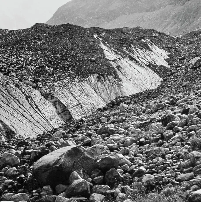 Stampa con cornice : Paesaggio montano