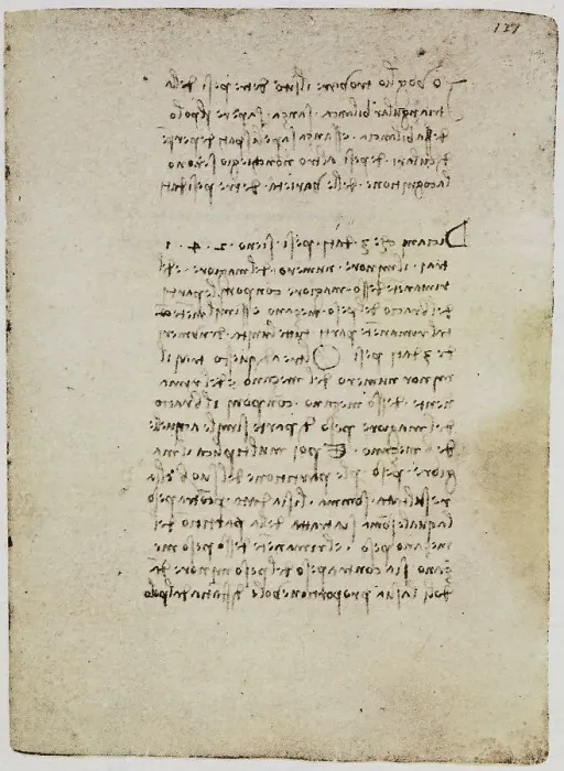 Stampa con cornice : Osservazioni e riflessioni di fisica; scritto appartenente al Codice Forster II Stampa con cornice : Osservazioni e riflessioni di fisica; scritto appartenente al Codice Forster II