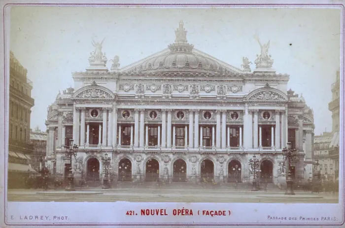 Impression encadrée : L'Afacage de l'Opéra de Paris