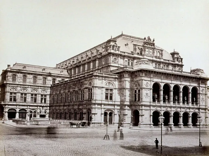 Gerahmter Druck : 'Piazza dell'Opera'