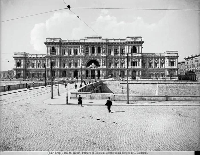 Stampa con cornice : Palazzo di Giustizia, Roma