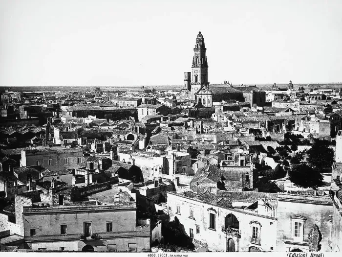 Stampa con cornice : Panorama di Lecce