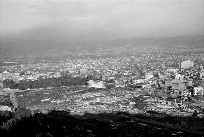 Impresión enmarcada : Atene. Visión panorámica de Atenas Impresión enmarcada : Atene. Visión panorámica de Atenas