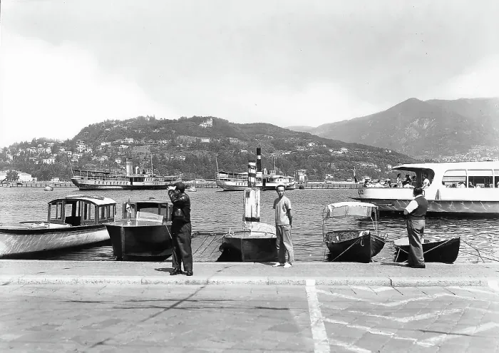 Stampa con cornice : Scorcio del Lago di Como