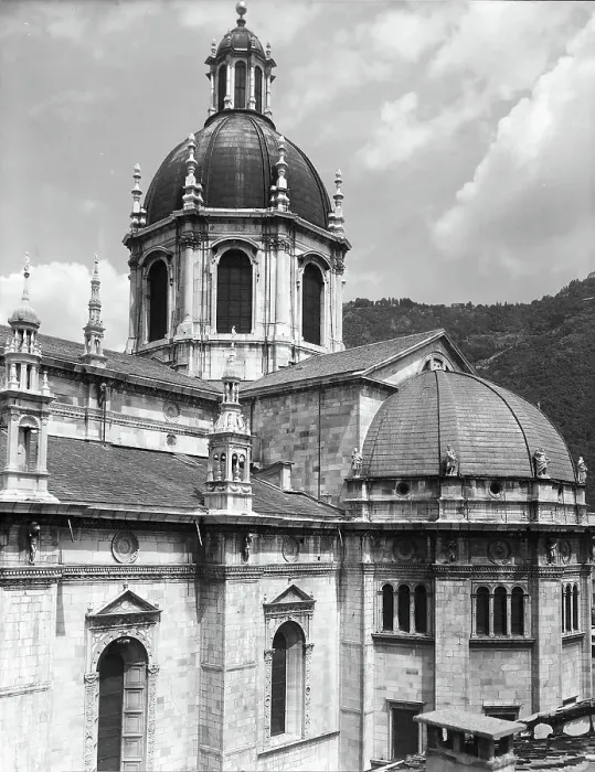 Stampa con cornice : Scorcio del transetto destro del Duomo di Como