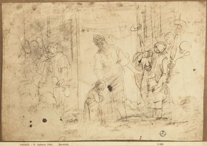 Impresión enmarcada : Gabineto de dibujos y estampas del Uffizi Impresión enmarcada : Gabineto de dibujos y estampas del Uffizi