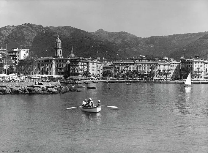 Stampa con cornice : 'Rapallo'