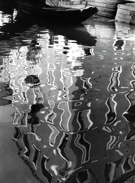 Stampa con cornice : Riflessi sull'acqua