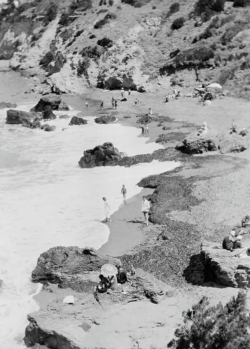 Stampa con cornice : Spiaggia toscana