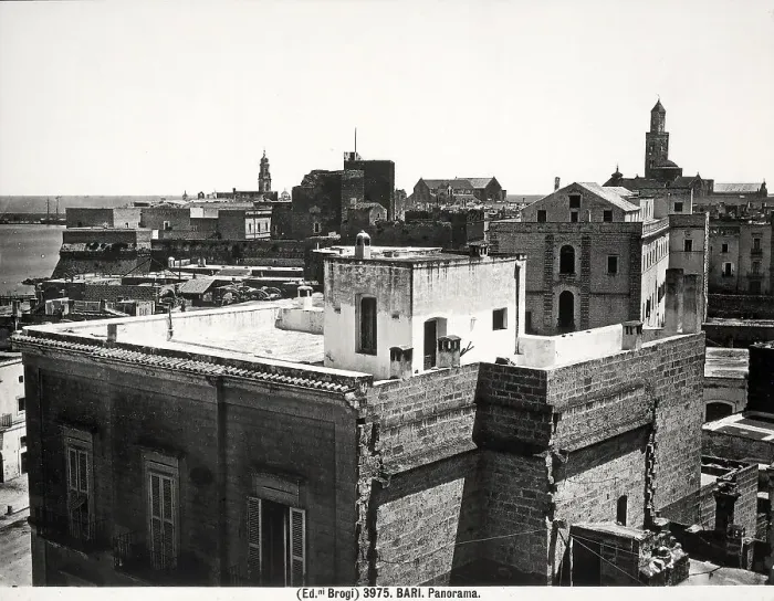 Impression encadrée : Panorama de Bari Impression encadrée : Panorama de Bari