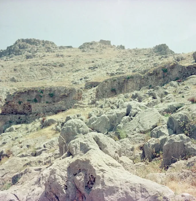 Stampa con cornice : Veduta di Erice