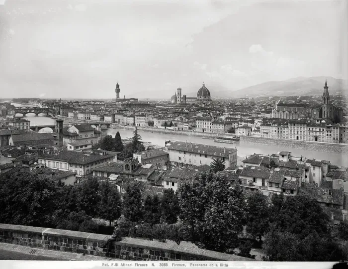 Stampa con cornice : Veduta panoramica di Firenze Stampa con cornice : Veduta panoramica di Firenze
