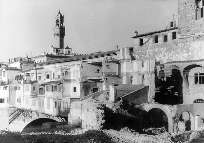 Stampa con cornice : Veduta di Firenze