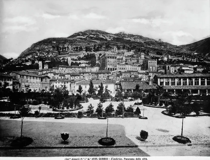 Stampa con cornice : Veduta di Gubbio Stampa con cornice : Veduta di Gubbio