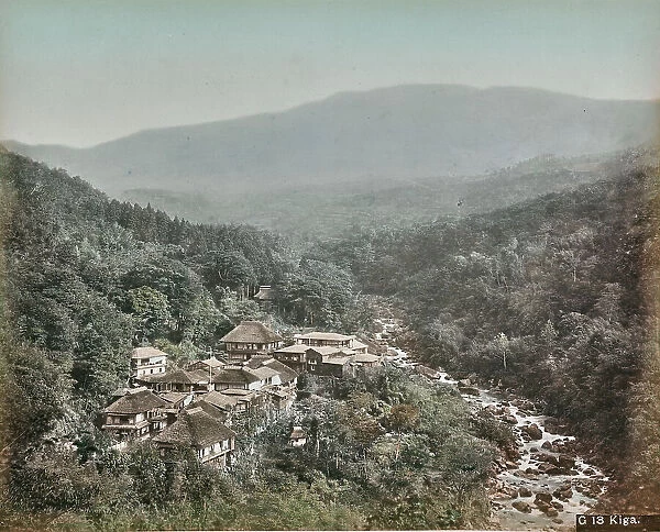 View of Kiga, Japan Japan Kiga . Date of Photograph:1870-1890