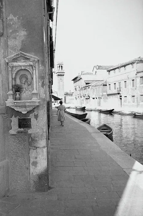 Stampa con cornice : Murano. Scorcio di Murano