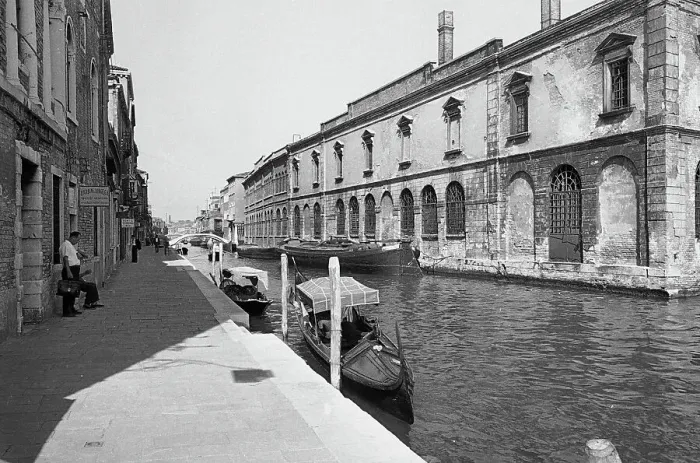 Gerahmter Druck : Blick auf Murano