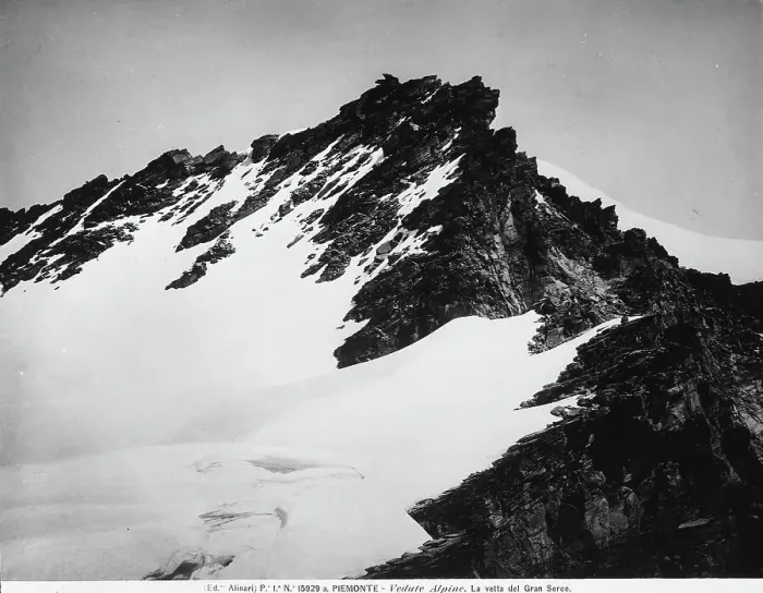 Stampa con cornice : Veduta della vetta del Gran Serce in Piemonte Stampa con cornice : Veduta della vetta del Gran Serce in Piemonte