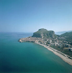 Images Dated 17th December 2007: Aerial view of the Cefal coast