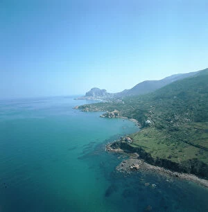 Images Dated 17th December 2007: Aerial view of the Cefal coast