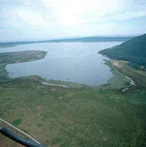Images Dated 18th December 2007: Aerial view of Lake Vico