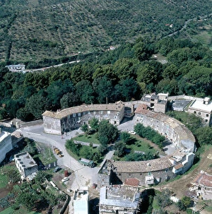 Images Dated 27th December 2007: Aerial view of S. Gregorio di Sassola