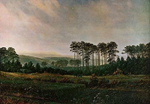Images Dated 9th March 2011: Afternoon, oil on canvas, Caspar David Friedrich (1774-1840), Charlottenburg Palace, Berlin