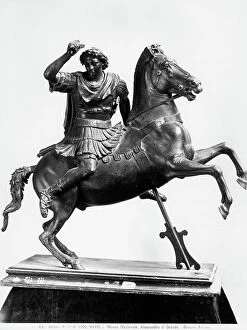 Images Dated 15th June 2010: Alexander the Great on Horseback; work kept in the National Archaeological Museum in Naples