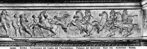 Images Dated 5th February 2010: Alexander the Great's retinue entering Babylon; detail of the frieze by Thorwaldsen