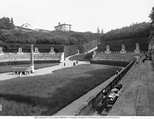 Images Dated 16th October 2008: The amphitheater in the Boboli Gardens, Florence