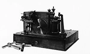 Images Dated 30th May 2011: Apparatus 'Morse' (magnetic detector) used by Guglielmo Marconi in 1902 for experiments aboard